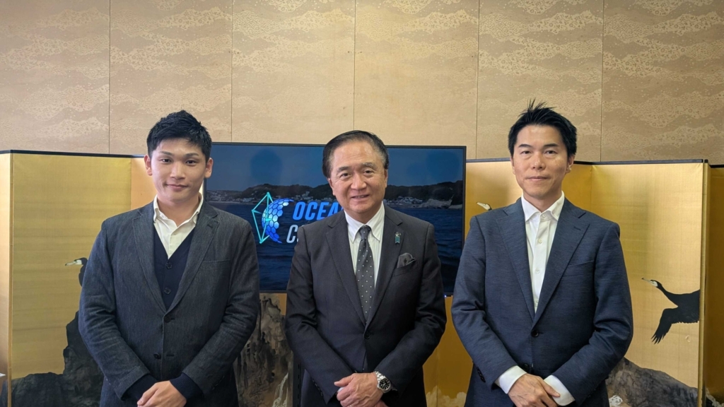 神奈川県知事へ表敬訪問を実施しました。